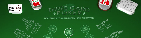 Läs om hur man spelar Three Card Poker