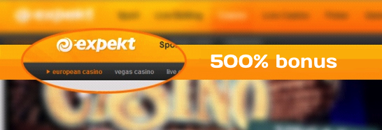 Titta in hos Expekt och ta del av deras välkomstbonus