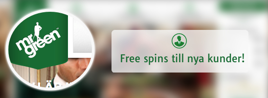 Besök Mr Green och läs om hur du får free spins